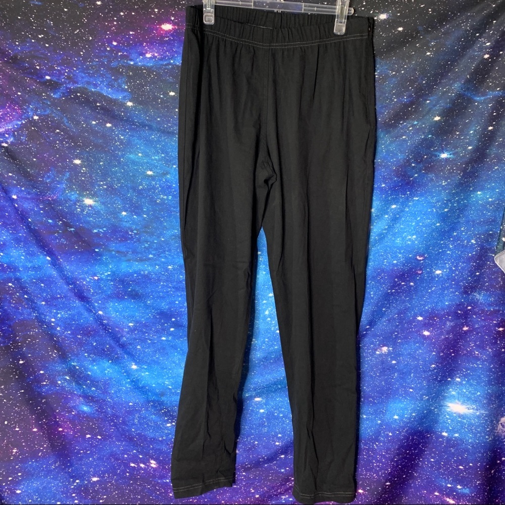 Staples USA- Black Elastic Waist Lounge Pants 16